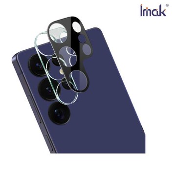 Imak 艾美克 SAMSUNG 三星 Galaxy S25系列 鏡頭玻璃貼(一體式)(曜黑版)