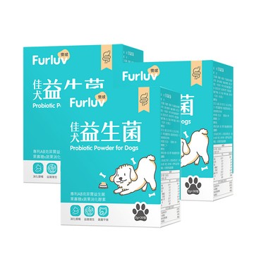 Furluv 佳犬益生菌 (2g/包；30包/盒)3盒組
