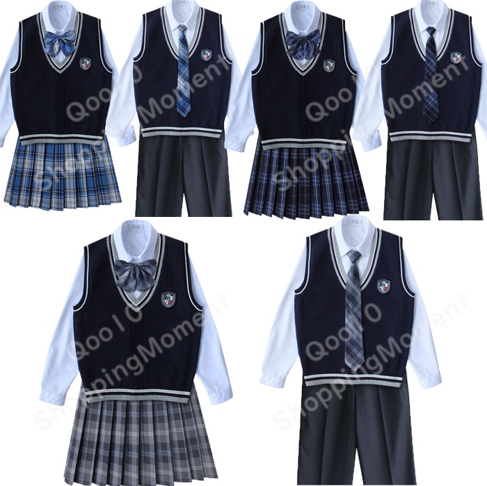 なんちゃって制服 セット jk 制服 5点セット チェック柄 女子高生 