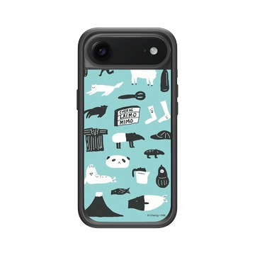 iPhone Air Mod NX -邊框背蓋組合 (相機按鈕) 黑 - 馬來貘 Laimo - LAIMO無框架_藍