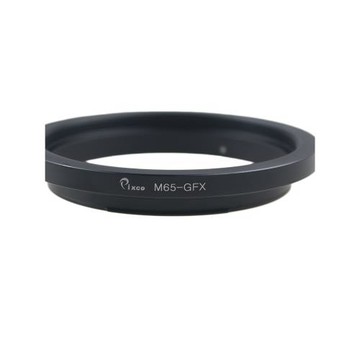 Pixco百攝寶M65-GFX 50SII100s轉接環大中畫幅電影鏡改富士中畫幅