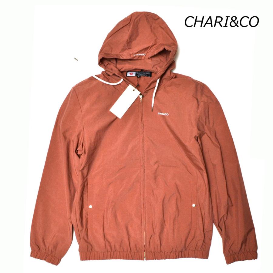 未使用 定価20900円 CHARI&CO チャリアンドコー ZIP UP NYLON HOODIE