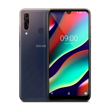 SUGAR T50 6G/128G 6.3吋 智慧型手機 極光靛(送原廠透明防摔空壓殼和9H玻璃保護貼)