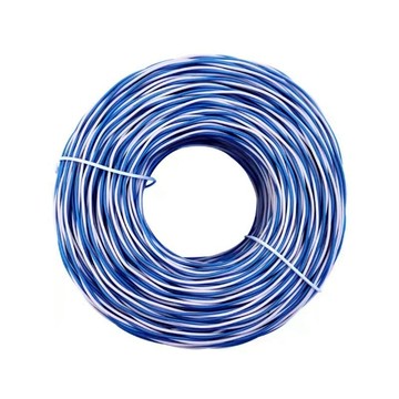 藍白跳線 紅白跳線 網路 端子 語音跳接線0.5/2C電話跳線200米 305M 24AWG 1P 305M 台灣製造