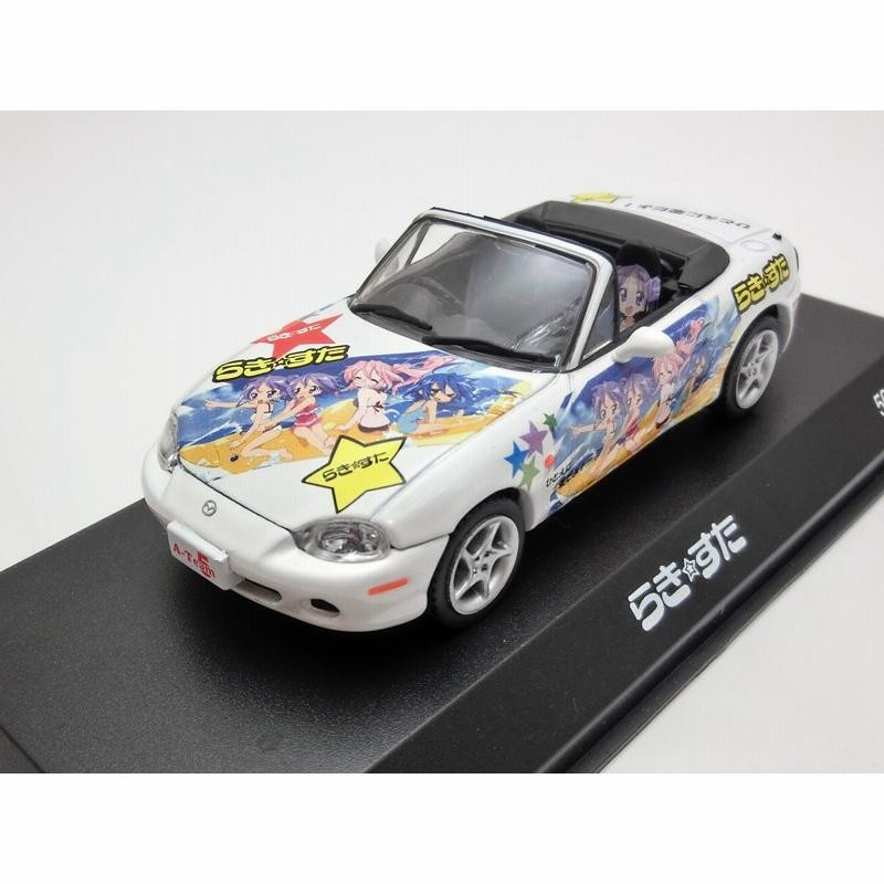 1/43 A-Team ミニカー マツダ ロードスター MAZDA ROADSTER らき