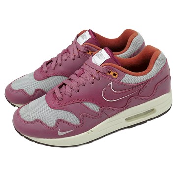 NIKE 耐吉 男款 AIR MAX 1/P 運動休閒鞋 DO9549-001  酒紅色  26.5cm