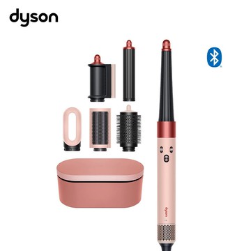 Dyson 戴森 Airwrap i.d. HS08 藍牙多功能造型器禮盒版 山櫻粉