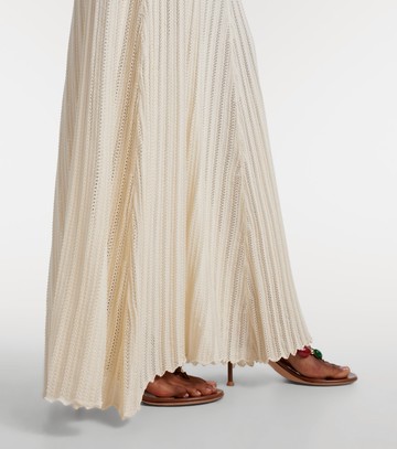 Faithfull Irene pointelle cotton-blend maxi dress