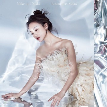 ins影樓泡沫板鏡面反光錫紙鋁箔紙攝影水波紋平面反光紙銀道具