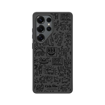 Galaxy S25 Ultra SolidSuit 黑 - Keith Haring - Line Art