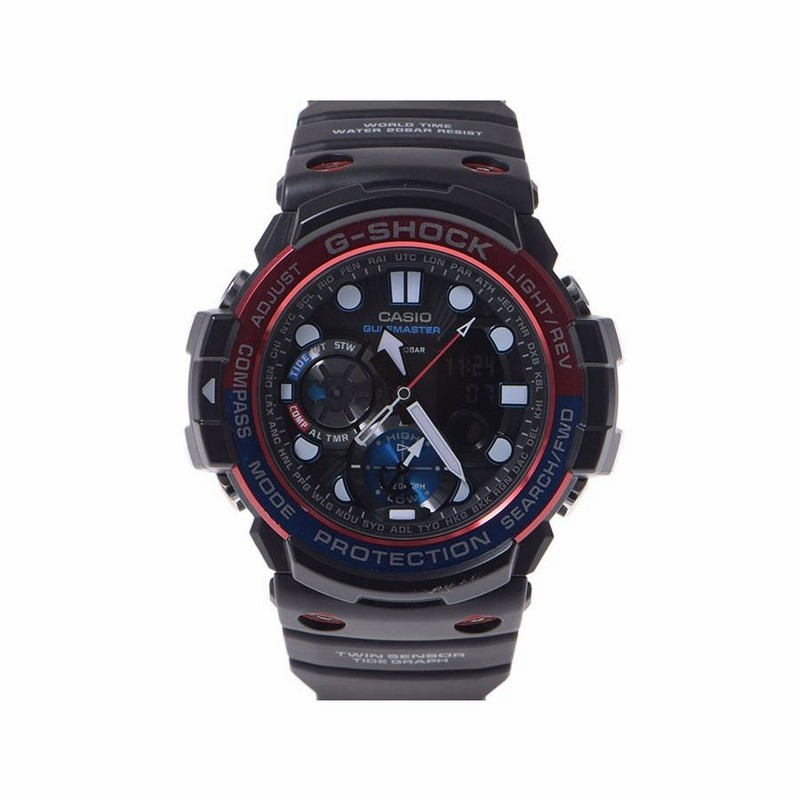 カシオ CASIO G-SHOCK ガルフタイマー GN-1000-1AJF 黒 中古 | LINE