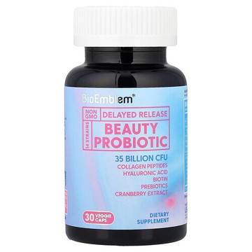 BioEmblem, 美容益生菌，30 粒素食膠囊