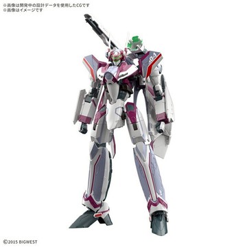 現貨 BANDAI 1/100 HG 009 超時空要塞 VF-31C 英雄式 米拉潔・法莉娜・吉納斯座機 組裝模型