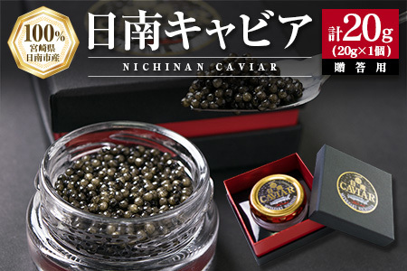 日南CAVIAR「キャビア」計20g　魚　魚介　国産 F10-191