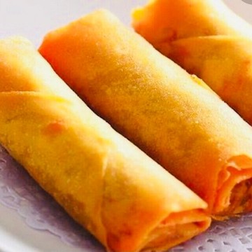 港式炸春卷(全素)  12個/盒【素食】【港點】【春卷】【寶達蔬食餐廳】【港式點心】