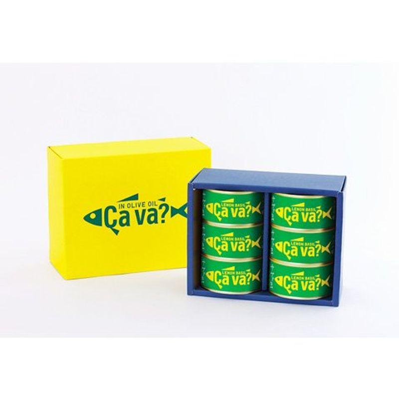 国産サバのオリーブオイル漬け サヴァ缶レモンバジル味セット（170g×6缶）