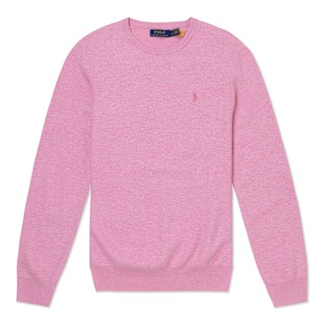 Polo Ralph Lauren RL 熱銷刺繡小馬大學T恤-粉色