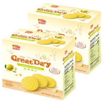 福義軒 檸檬薄片 Great Day  120g  2盒
