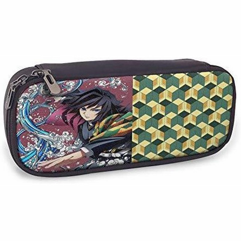 鬼滅の刃 冨岡義勇 ペンケース ポーチ 筆箱 ペン入れ 大容量 学生用 かわいい シンプル 化粧ポーチ 文房具 文具 プレゼント 贈り物 ギフト学校 通販 Lineポイント最大get Lineショッピング