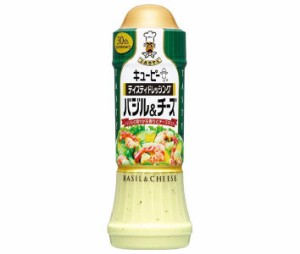 キューピー テイスティドレッシング バジル＆チーズ 210mlペットボトル×12本入×(2ケース)｜ 送料無料