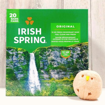 COSTCO代購 好市多 Irish Spring 清新潔淨體香皂 104.8公克 20入 肥皂 香皂 長效 去味 清爽