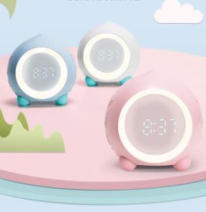 鬧鐘 音樂鬧鐘學生用專用2021新款智能兒童女孩電子桌面時鐘聲音大音量
