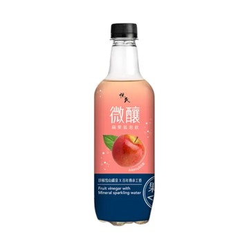 [家速配]悅氏微釀蘋果氣泡飲520ml