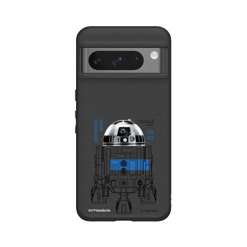 Pixel 8 Pro SolidSuit 黑 - 迪士尼-星際大戰 Star Wars - 星際大戰 – R2-D2 結構圖