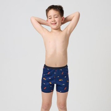 Mr. DADADO-小童系列-閃耀灌籃 110-130男童內褲(深藍) GCQ520DB