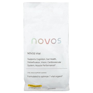 NOVOS, Novos Vital，熱帶水果味，120 粒軟糖