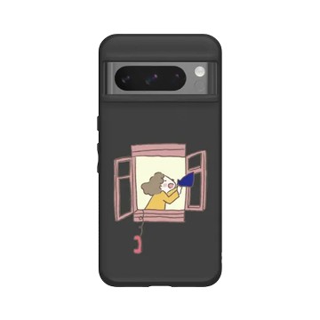 Pixel 8 Pro SolidSuit 黑 - 咻咻熊 - 喂大笨蛋