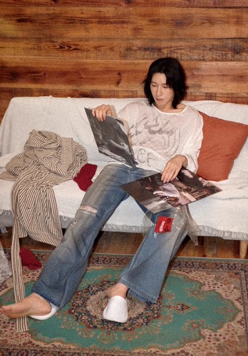 SolarSystem T-shirt 太陽系螺旋印章網紗T恤