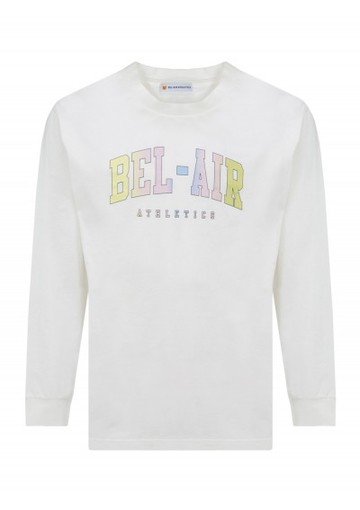 Bel Air Athletics - Long Sleeves T-shirt - Mens - White