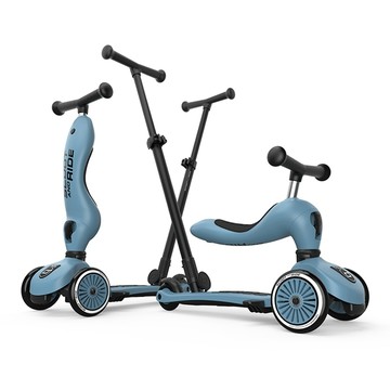 奧地利滑步滑板車 Scoot&Ride kick1 Push&Go【官方旗艦店】二合一兩用 學步車 平衡車