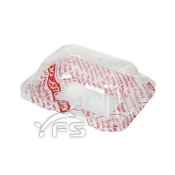 CF100.9H開窗蔬果盒-赤/粉紅(有孔) (葡萄/草莓/櫻桃/小蕃茄/蘋果/梨/水果盒)【裕發興包裝】