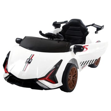 CHING-CHING 親親 跑車兒童電動車 藍寶款 RT-909 雙驅動380馬達 安全帶設計 LED大燈  1個  白色