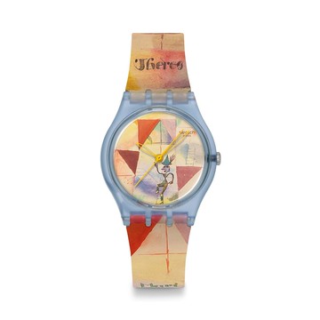 【swatch】Swatch KLEE'S BAVARIAN DON GIOVANNI 經典手錶/瑞士製造/古根漢美術館聯名 SO28Z703 (34mm)