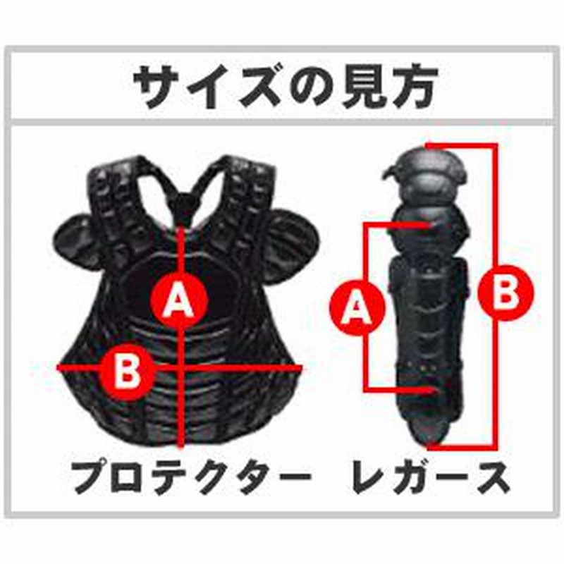 ミズノプロ 野球 軟式 キャッチャー用レガース 一般 M・Lサイズ兼用