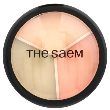 The Saem, Cover Perfection Triple Pot Concealer, 03 Correct Up Beige, 0.47 oz, 4.5 g Each