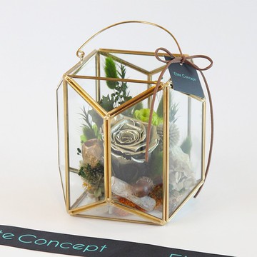 綠野 / 八角玻璃屋永生花