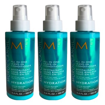 MOROCCANOIL 摩洛哥優油 台灣公司貨 高效保濕噴霧 髮絲保濕 柔順光澤 免沖洗  160ml  3瓶