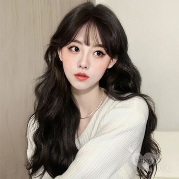 成人or娃娃裝扮假髮 空氣瀏海大波浪長捲髮