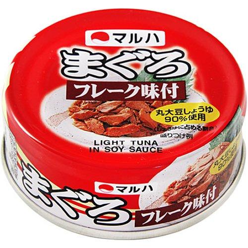 マルハ まぐろフレーク味付 70g×24個