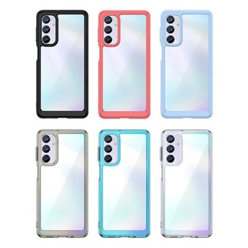 三星Galaxy M54 5G手機殼 三星M54保護套 Samsung炫彩全包防摔硬殼軟邊