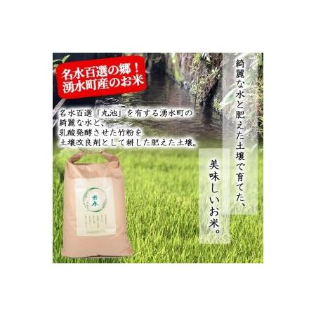 ふるさと納税 y171 名水百選の郷！ヒノヒカリ玄米6kg（2kg×3袋）  鹿児島県湧水町