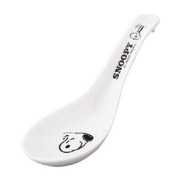 小禮堂 Snoopy 陶瓷湯匙 (大頭) 4979855-212929