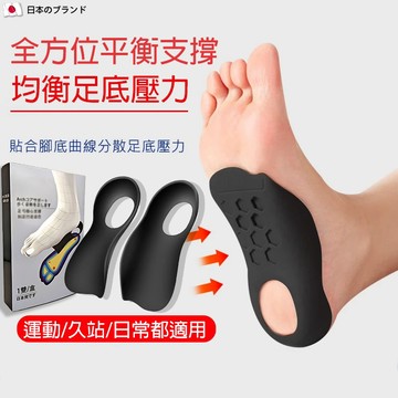 【隔日達 】日本足弓支撐鞋墊👣久站減壓鞋墊 扁平足鞋墊 美腿足弓墊 低足弓支撐鞋墊 平底足鞋墊 O型/X型腿/高足弓墊