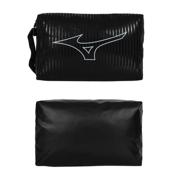 MIZUNO 乾濕分離手提袋-手提袋 美津濃 裝備袋 N3TMB36609 黑淺灰