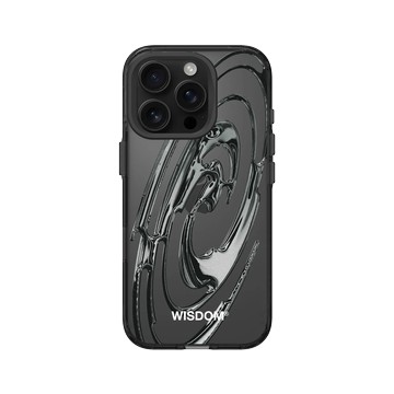 iPhone 16 Pro Clear (相機按鈕) 酷墨灰 - WISDOM - RIPPLE
