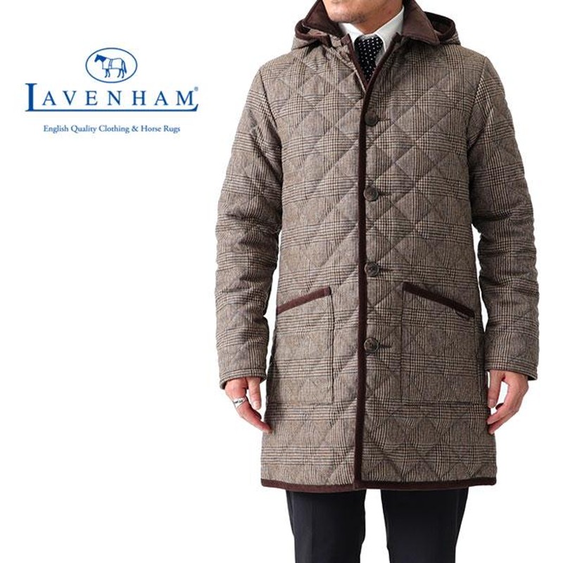 アウトレットオンライン LAVENHAM ラベンハム ロング コート デニム